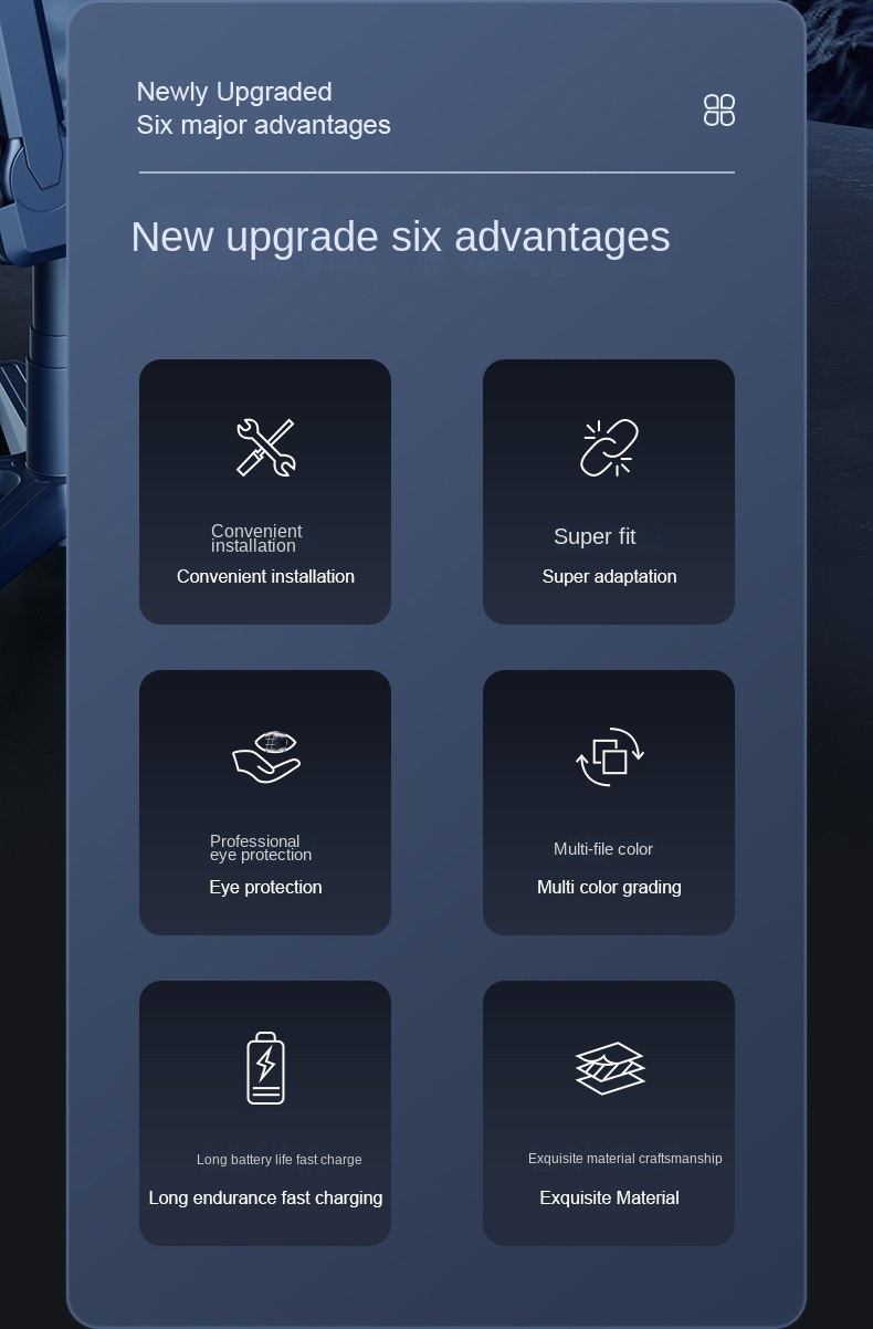 Eye-Caring Desktop Monitor Light for Study and Gaming Eye-Caring Desktop Monitor Light for Study and