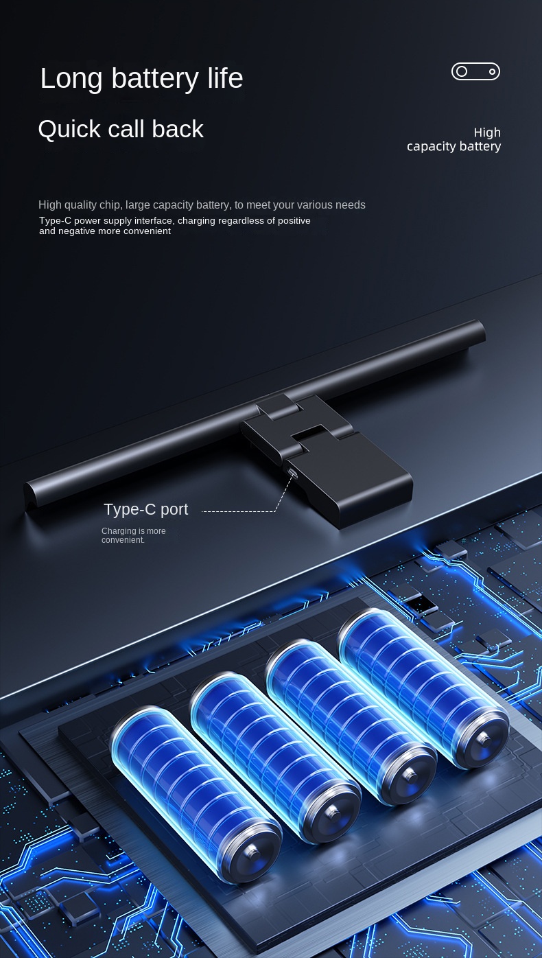 Eye-Caring Desktop Monitor Light for Study and Gaming Eye-Caring Desktop Monitor Light for Study and