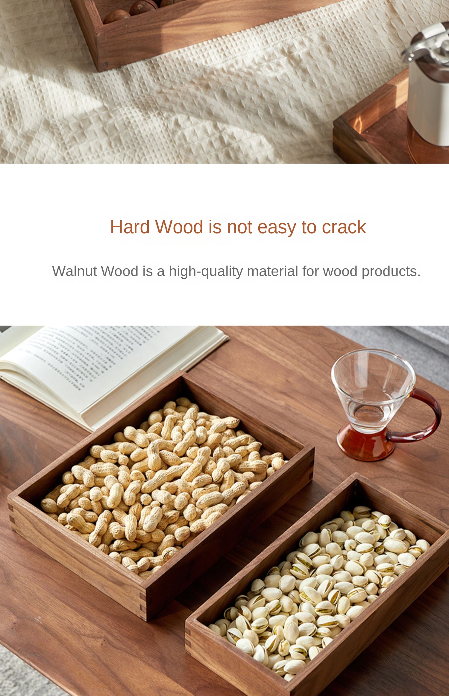 Wooden Storage Box for Keys, Jewellery and Office Supplies Wooden Storage Box for Keys, Jewellery and Office