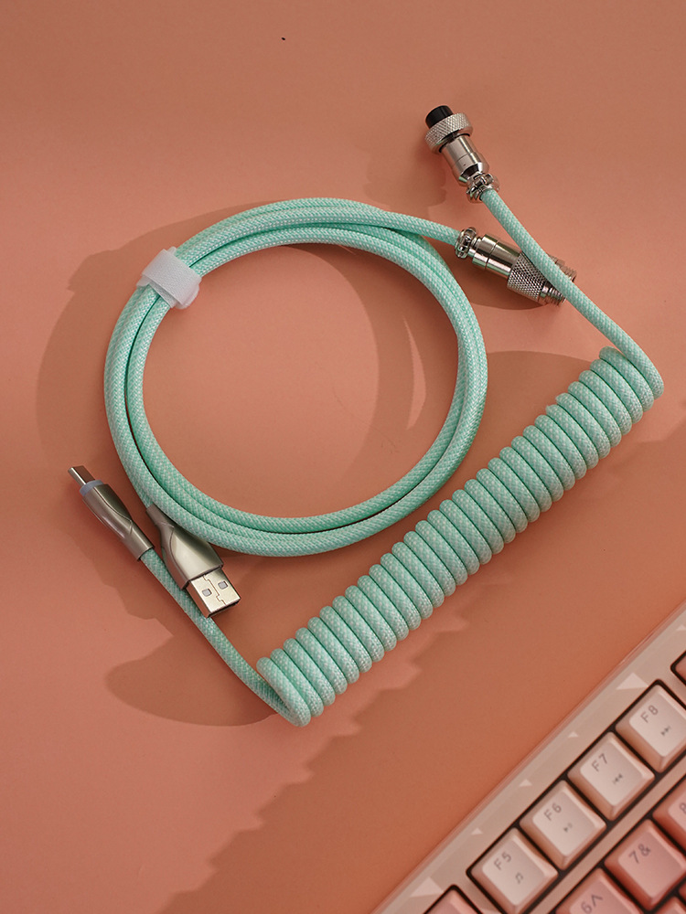 Custom Mechanical Keyboard Magnetic Switch Type-C Braided Cable Custom Mechanical Keyboard Magnetic Switch Type-C