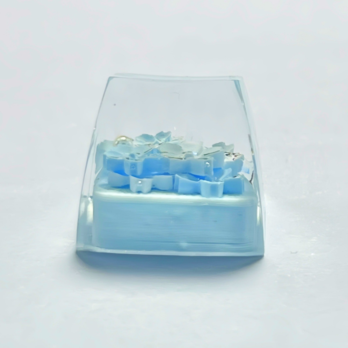 Customisable Resin Cherry Blossom Keycap for Mechanical Keyboards Customisable Resin Cherry Blossom Keycap for