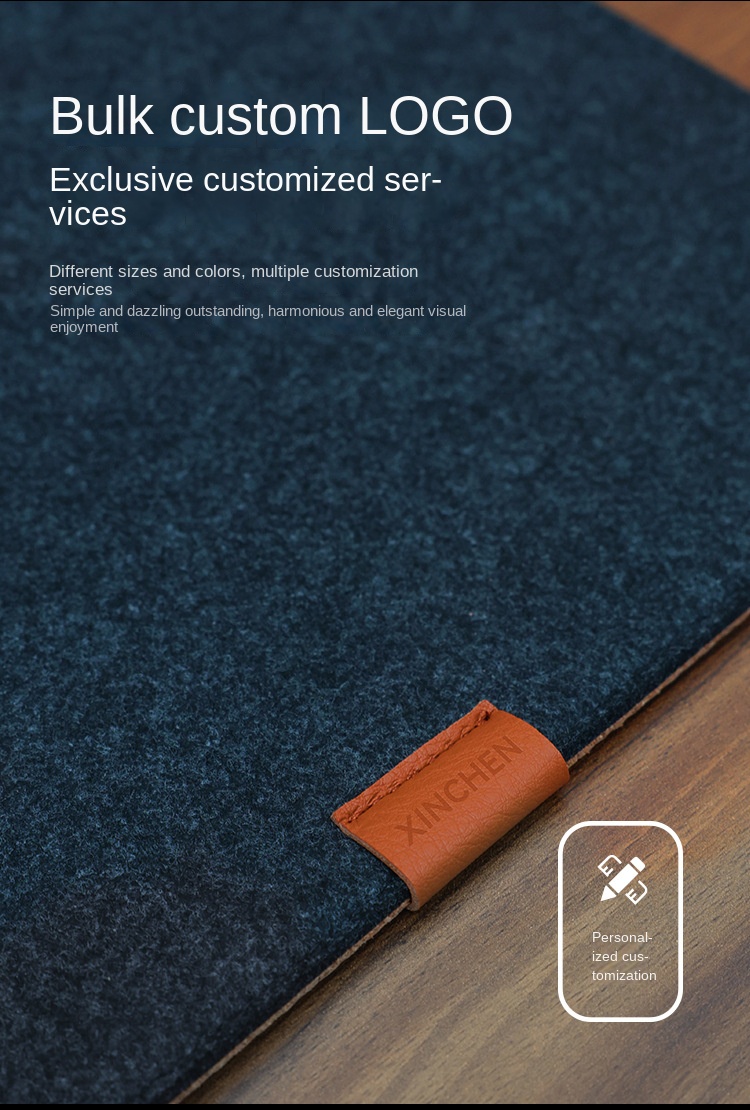 Large 5mm Thick Felt Cork Mouse Pad for Office Use Large 5mm Thick Felt Cork Mouse Pad for Office Use