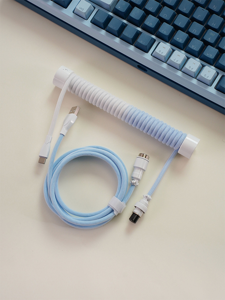 Custom Mechanical Keyboard Type-C Nylon Data Cable Set Custom Mechanical Keyboard Type-C Nylon Data Cable