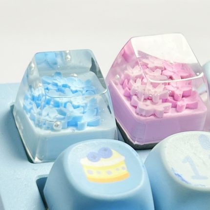 Customisable Resin Cherry Blossom Keycap for