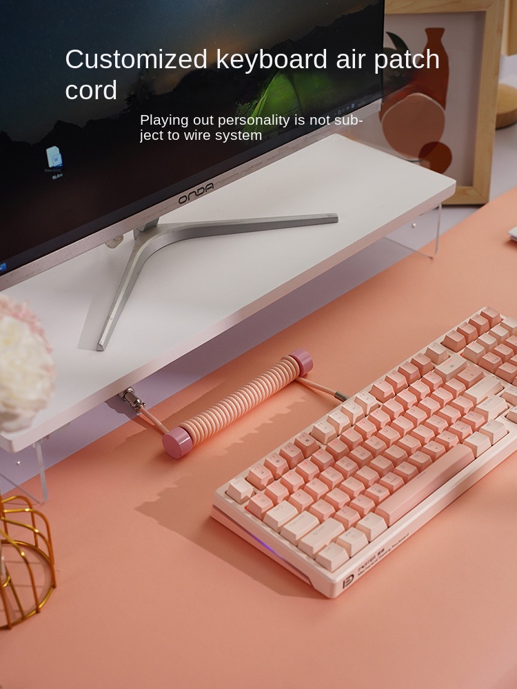 Custom Mechanical Keyboard Magnetic Switch Type-C Braided Cable Custom Mechanical Keyboard Magnetic Switch Type-C