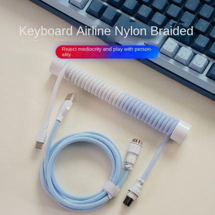 Custom Mechanical Keyboard Type-C Nylon Data Cable