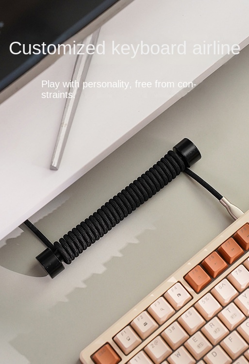 Custom Mechanical Keyboard Magnetic Axis Type-C Braided Cable Set Custom Mechanical Keyboard Magnetic Axis Type-C