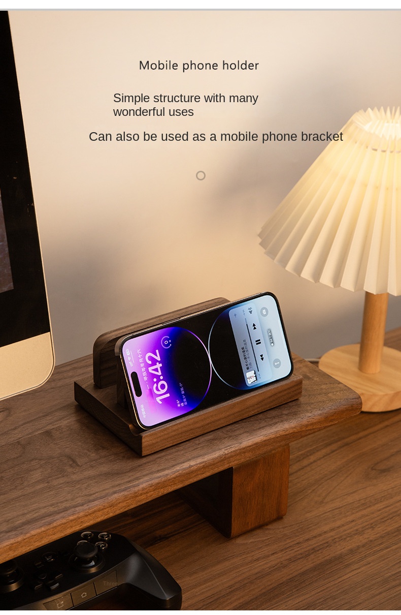 Adjustable Wooden Laptop Stand for Desk and Tablet Storage Adjustable Wooden Laptop Stand for Desk and Tablet