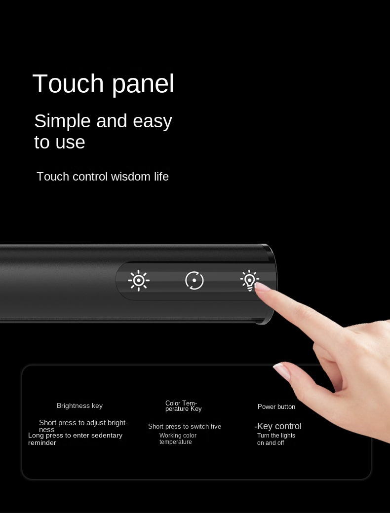 2024 Aluminium Alloy Computer Screen Light with Eye Care LED 2024 Aluminium Alloy Computer Screen Light with Eye