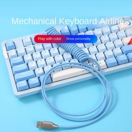 Customisable Mechanical Keyboard Spring Cable