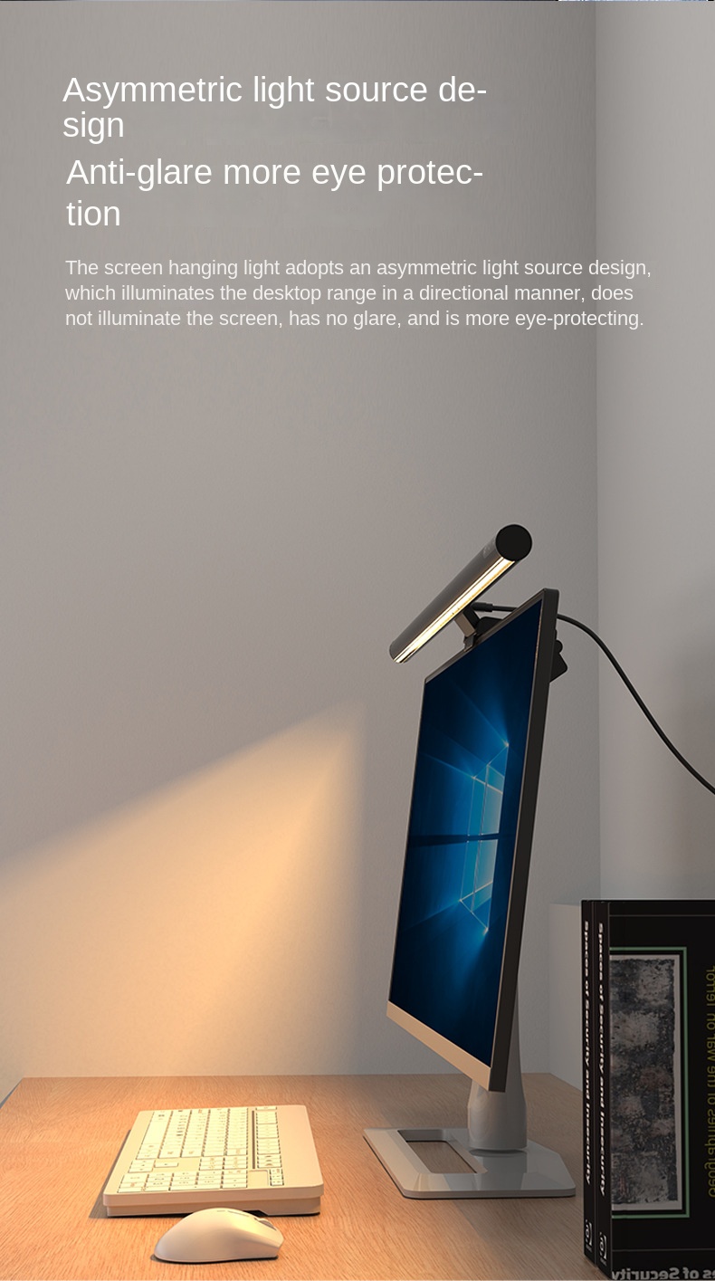 2024 Aluminium Alloy Computer Screen Light with Eye Care LED 2024 Aluminium Alloy Computer Screen Light with Eye