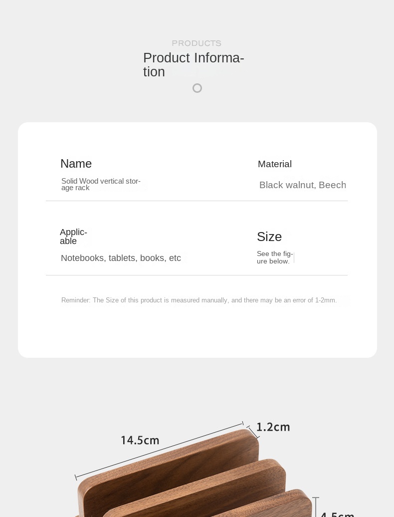 Adjustable Wooden Laptop Stand for Desk and Tablet Storage Adjustable Wooden Laptop Stand for Desk and Tablet