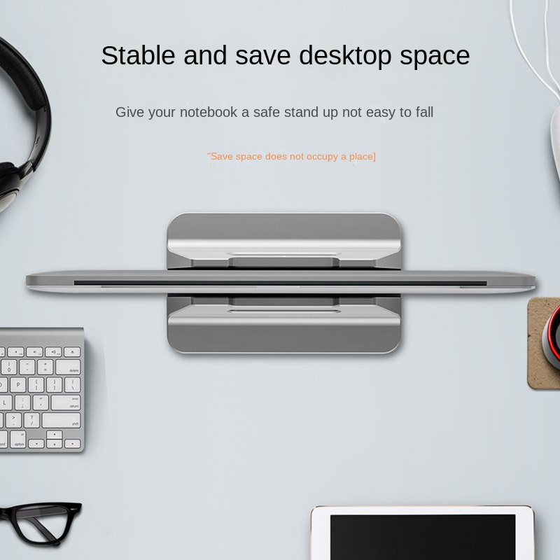 o1cn01a9oo4a1ds3imnezhl 2214746810214 0 cib 1.jpg Portable Silicone Laptop Stand with Dual Slots for