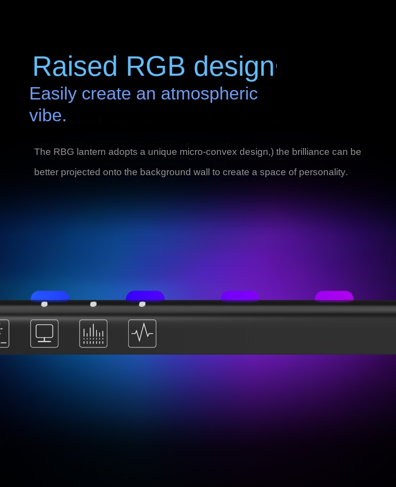 Asymmetrical Screen Hanging Light for Computer Monitors Asymmetrical Screen Hanging Light for Computer