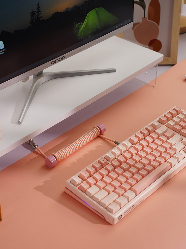 Custom Mechanical Keyboard Magnetic Switch Type-C Braided Cable Custom Mechanical Keyboard Magnetic Switch Type-C