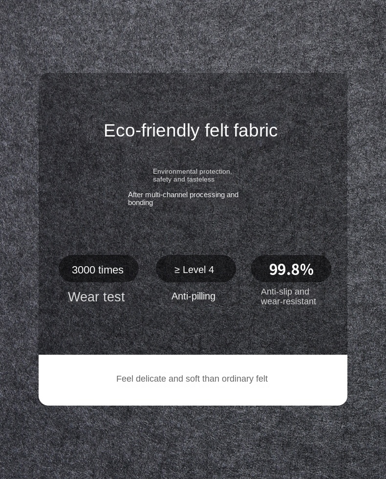 Large Felt Mouse Pad for Office Desk Gaming and Writing Large Felt Mouse Pad for Office Desk Gaming and