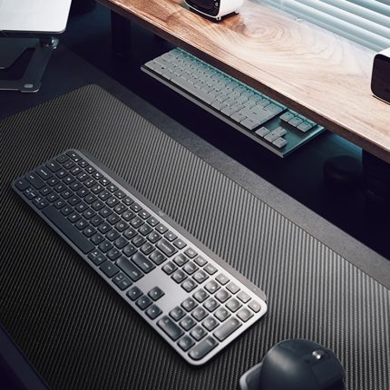Large Waterproof Carbon Fibre Mouse Pad for Office