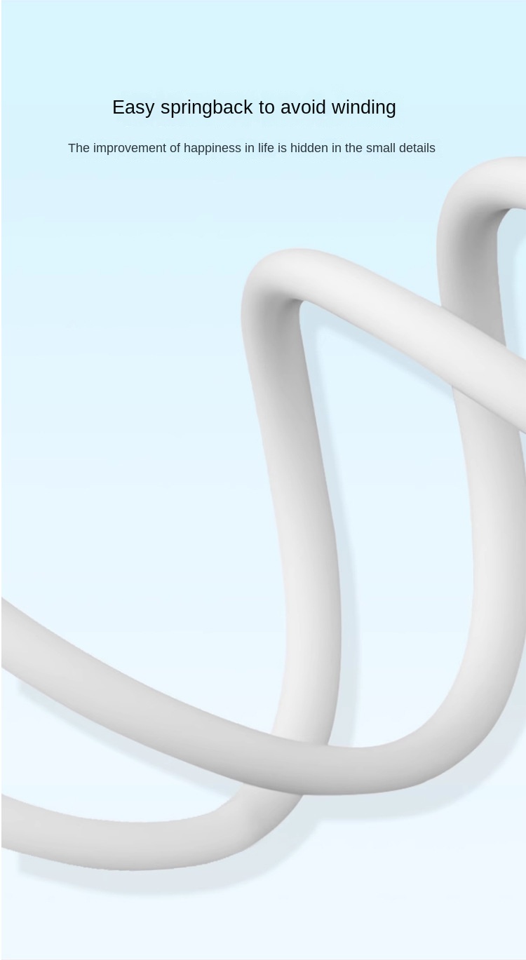 Customisable Mechanical Keyboard Spring Cable Type-C USB Data Charging Cable Customisable Mechanical Keyboard Spring Cable