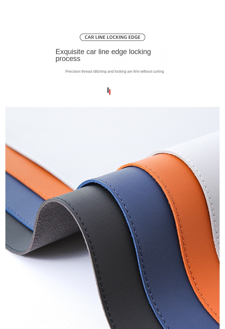 Large Leather Mouse Pad with Anti-Slip Design for Office Use Large Leather Mouse Pad with Anti-Slip Design for