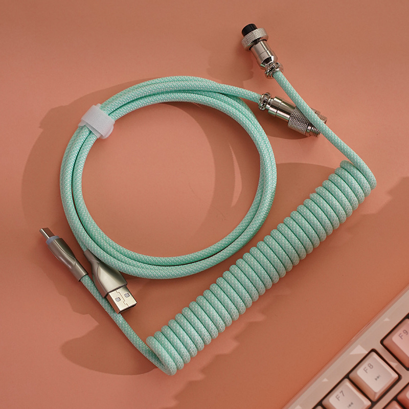 Custom Mechanical Keyboard Magnetic Switch Type-C Braided Cable Custom Mechanical Keyboard Magnetic Switch Type-C