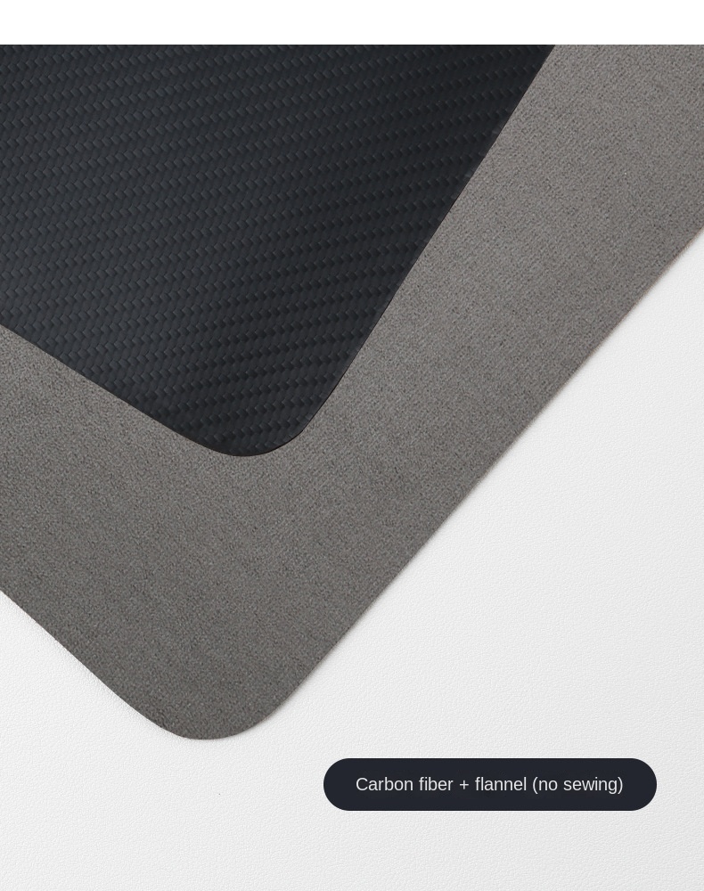 Large Waterproof Carbon Fibre Mouse Pad for Office Use Large Waterproof Carbon Fibre Mouse Pad for Office