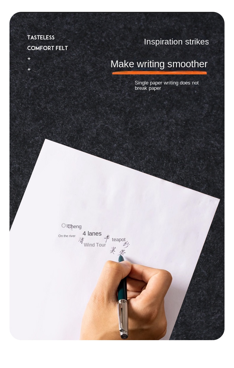 Large Felt Mouse Pad for Office Desk Gaming and Writing Large Felt Mouse Pad for Office Desk Gaming and