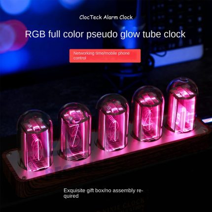 Creative LED Digital Clock with Timer and RGB