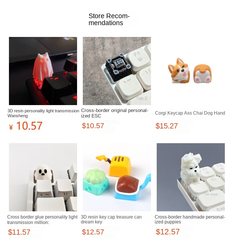 Custom Resin Backlit Metal Foil Keycap for Mechanical Keyboards Custom Resin Backlit Metal Foil Keycap for