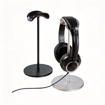 aluminium alloy headphone stand for desk storage