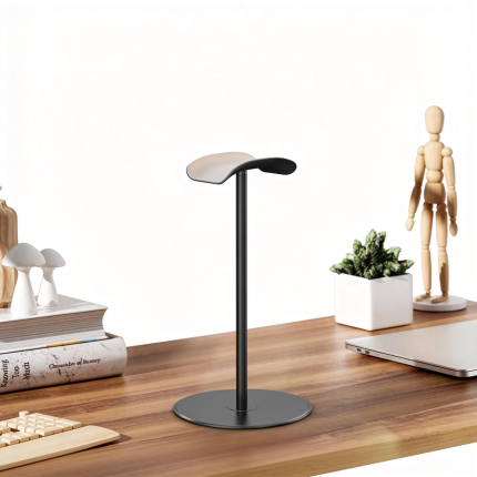 metal headphone stand for desktop compatible with airpods max