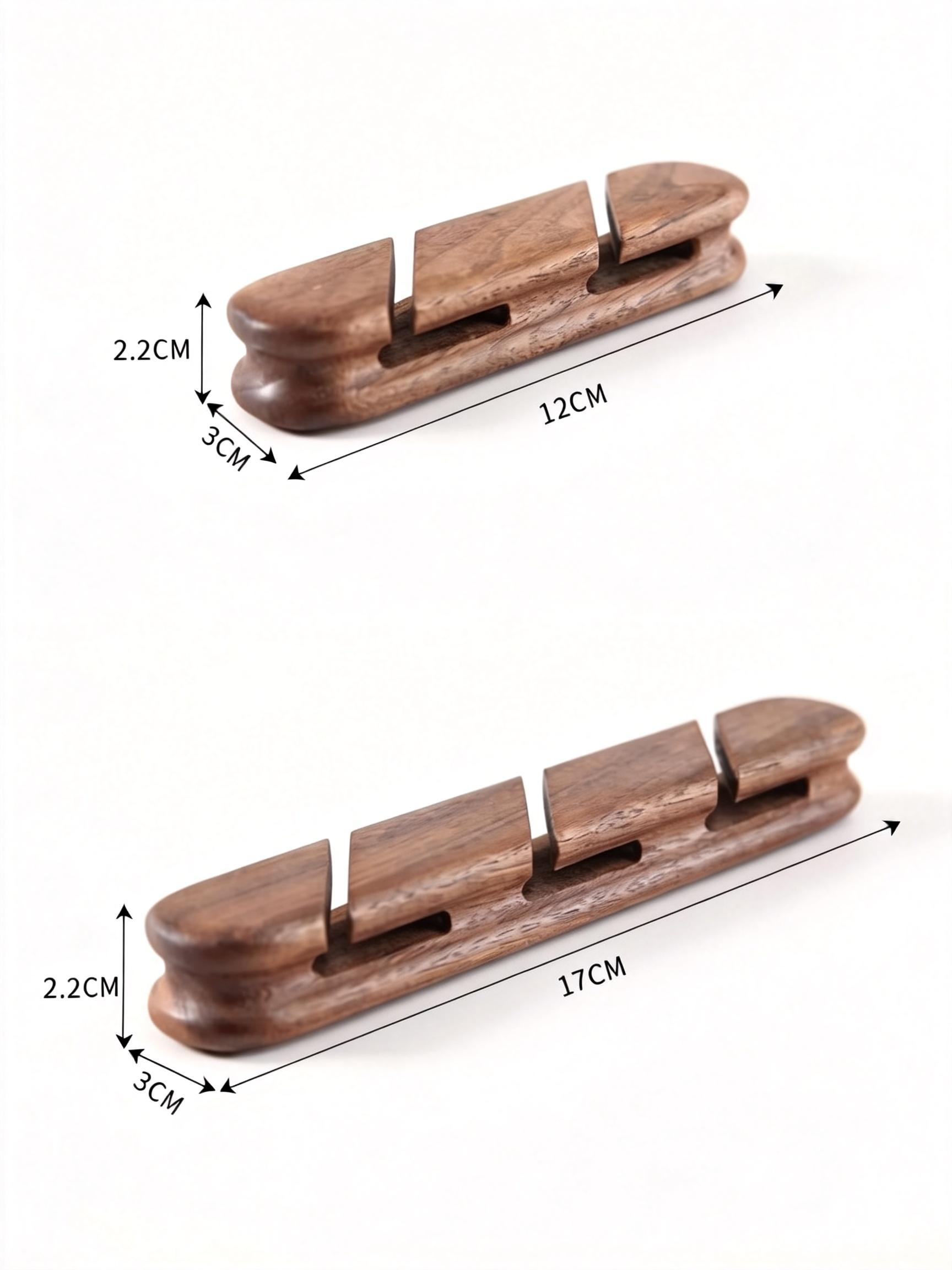 Wooden Cable Organiser for Charging and Data Cables wooden cable organiser for charging and data cables