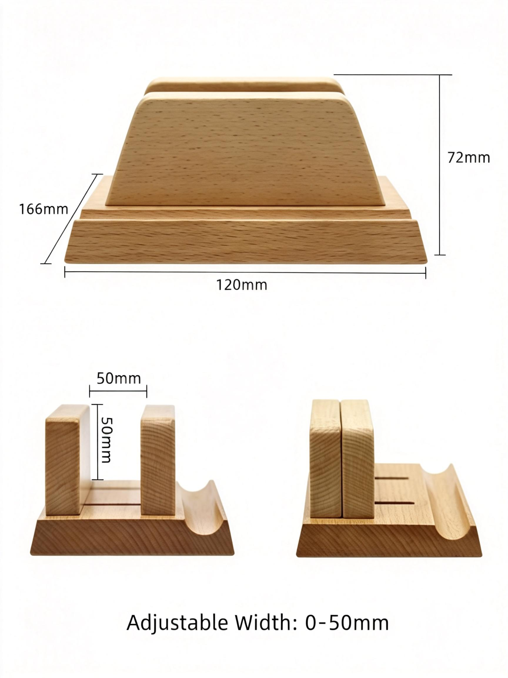 Walnut wood upright support suitable for macbook laptops and mac mini computers, this vertical stand is designed for gaming laptops and features a walnut wood finish.