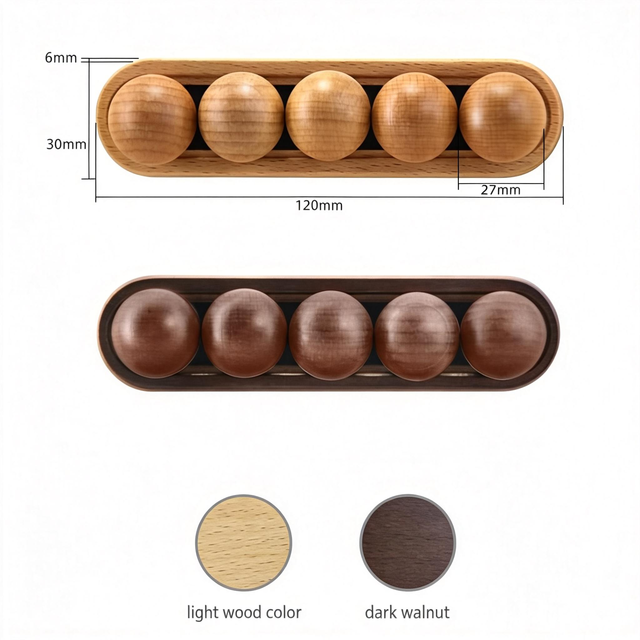 Magnetic Wooden Cable Organiser for Headphones and Chargers magnetic wooden cable organiser for headphones and chargers